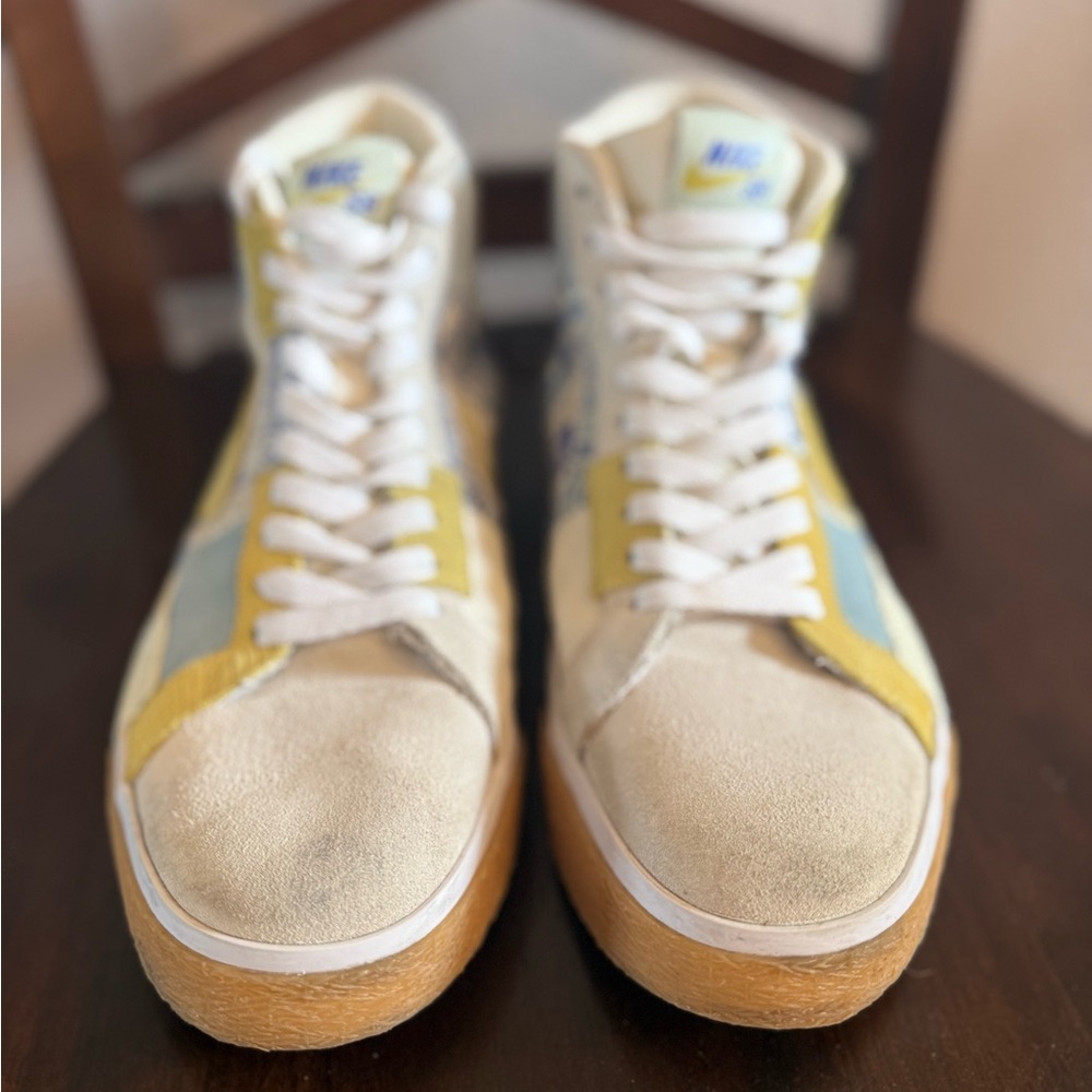 Nike Multicolor Patchwork High-Top Sneakers - image 2